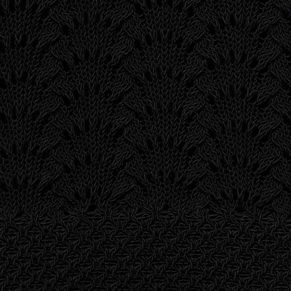 Victoria Beckham Mango Black Knit Polo Shirt - Picture 6 of 7